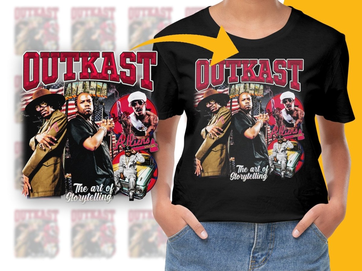 Outkast The Art of Storytelling Bootleg PNG File - Teepew