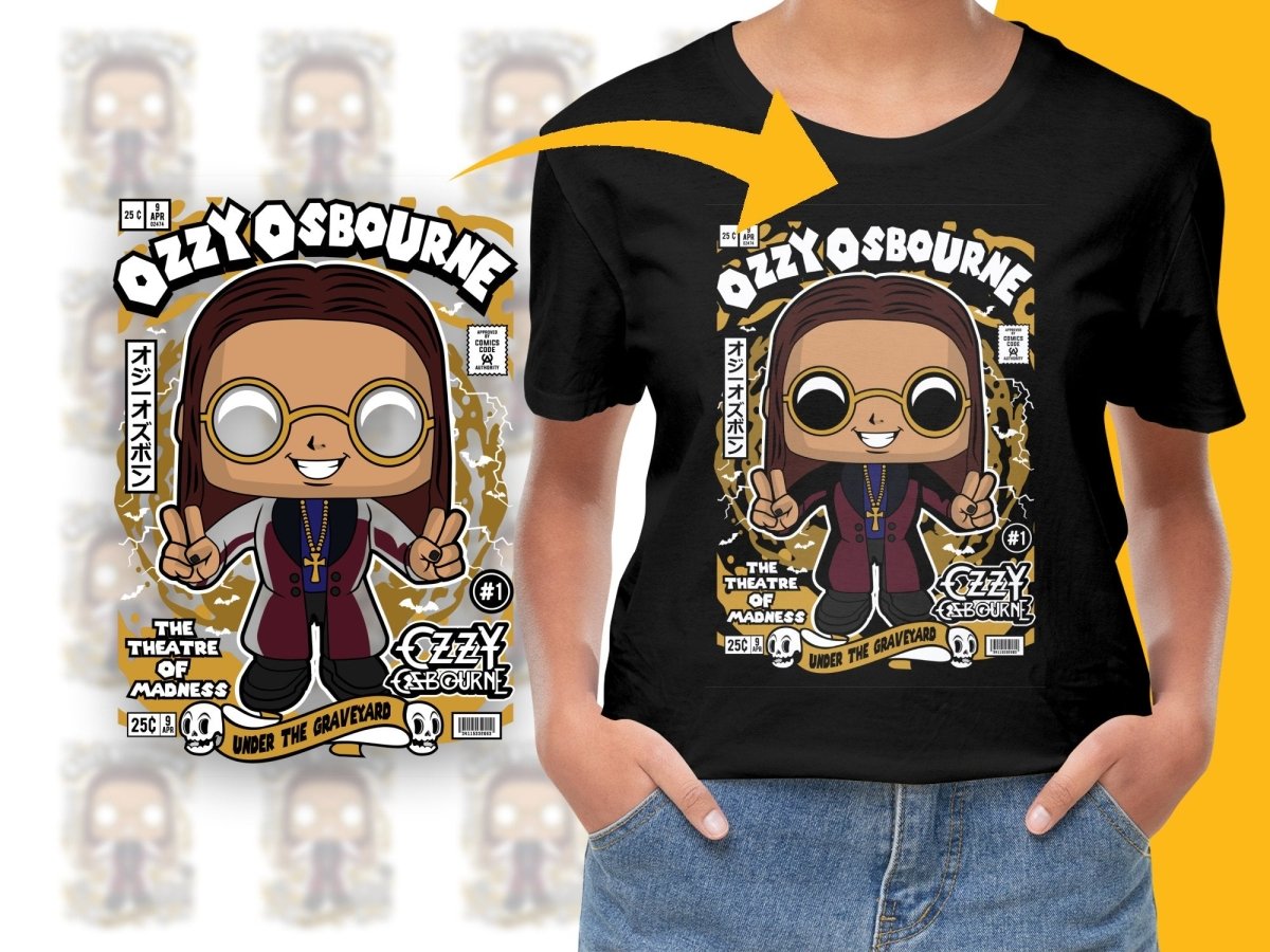 Ozzy Osbourne Popculture PNG File - Teepew