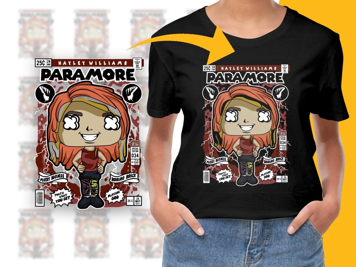 Paramore Hayley Williams Popculture PNG File - Teepew