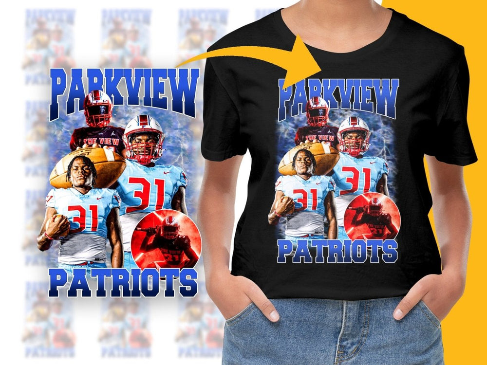 Parkview Patriots Football Team Official PNG File - Teepew