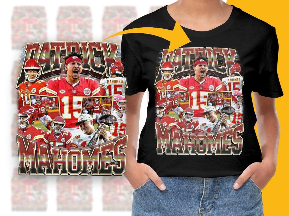 Patrick Mahomes Bootleg Bootleg Design PNG File - Teepew