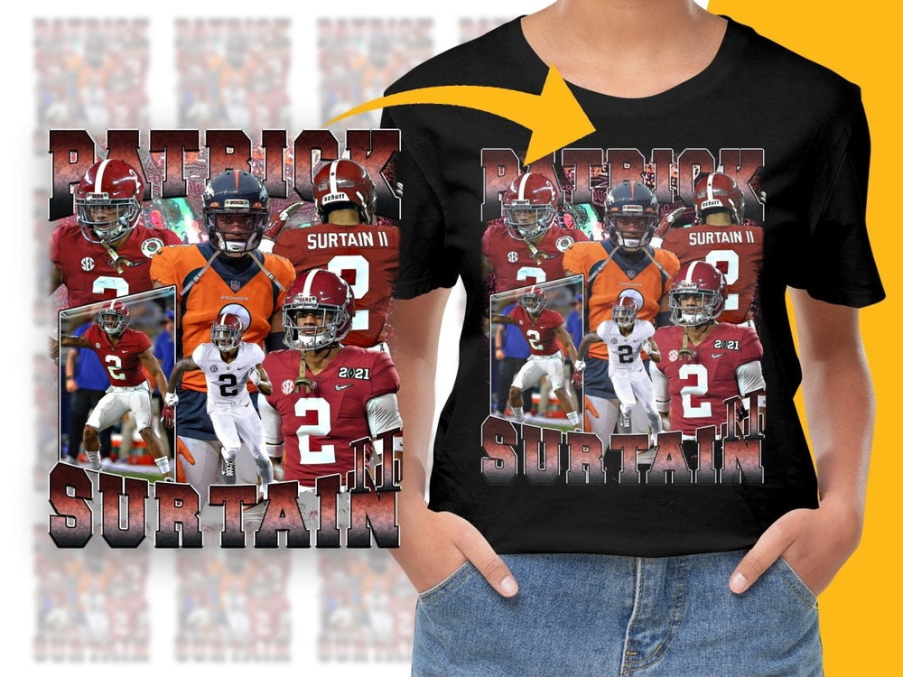 Patrick Surtain II Bootleg Football PNG File - Teepew