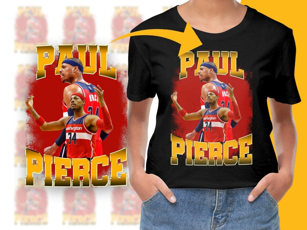 Paul Pierce Basketball Legend Bootleg PNG File - Teepew