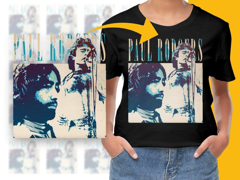 PAUL RODGERS Music Homage PNG File - Teepew