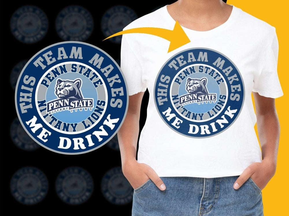 Penn State Nittany Lionsaq NCAA College PNG File - Teepew