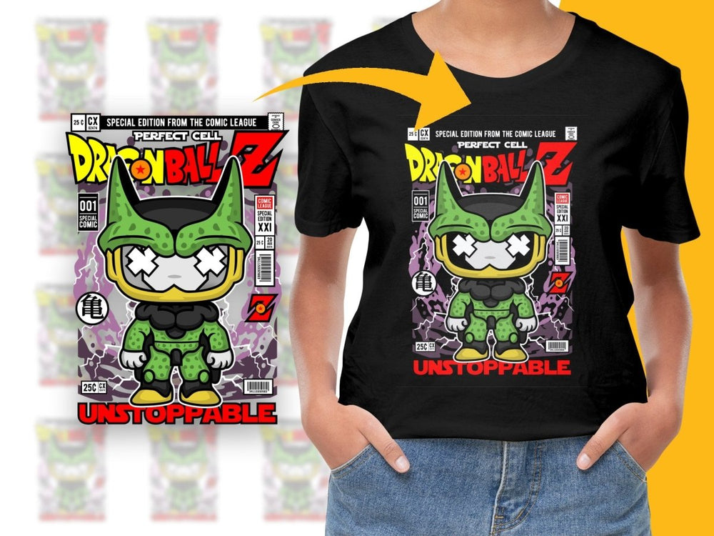 Perfect Cell Popculture PNG File - Teepew