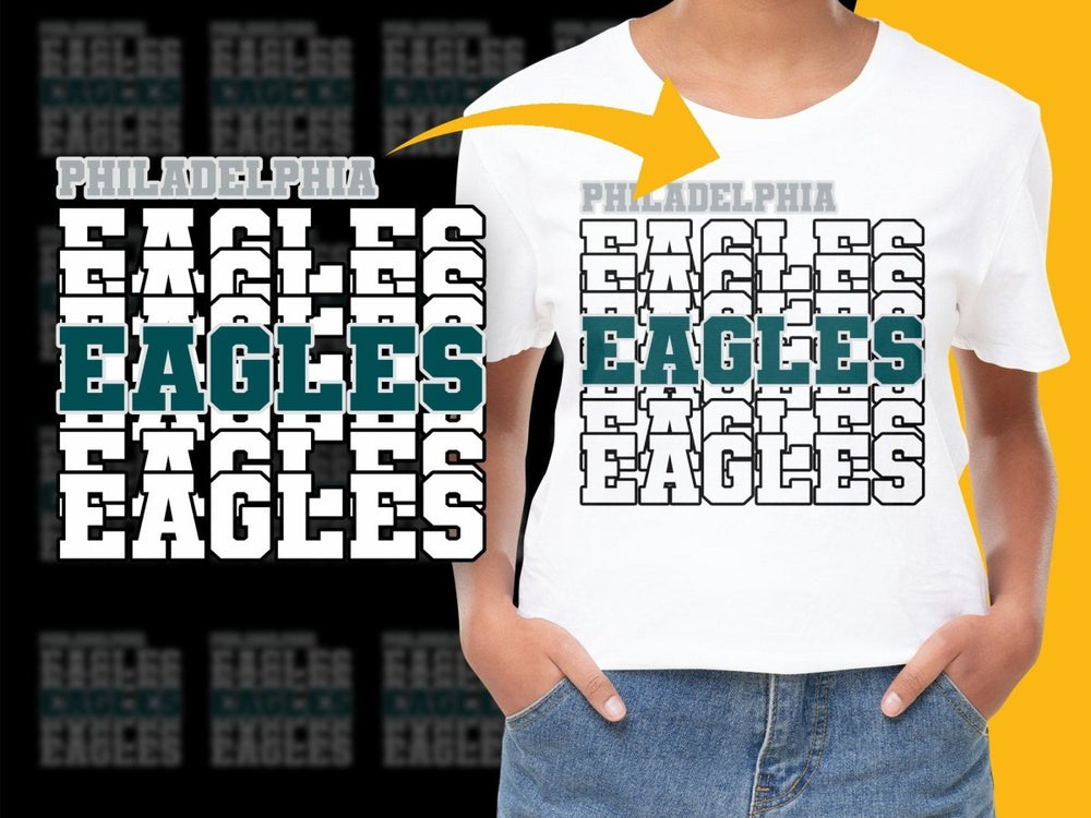 Philadelphia Eagles Bold Graphic PNG File - Teepew