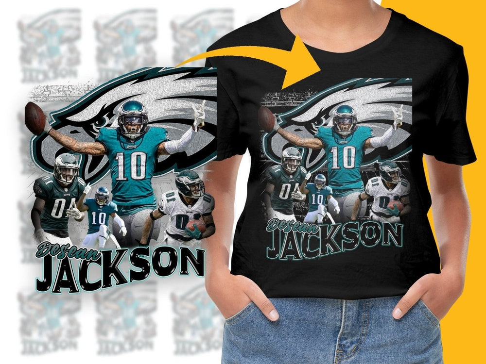 Philadelphia Eagles Football Star Desean Jackson PNG File - Teepew