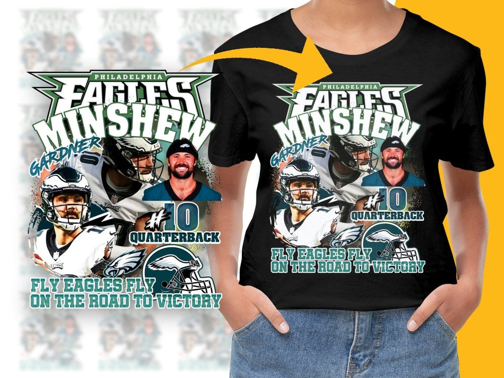 Philadelphia Eagles Gardner Minshew Quarterback PNG File - Teepew
