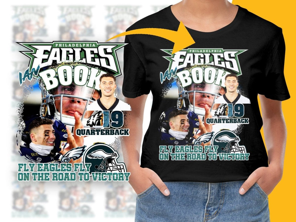 Philadelphia Eagles Ian Book Fly Eagles Fly PNG File - Teepew