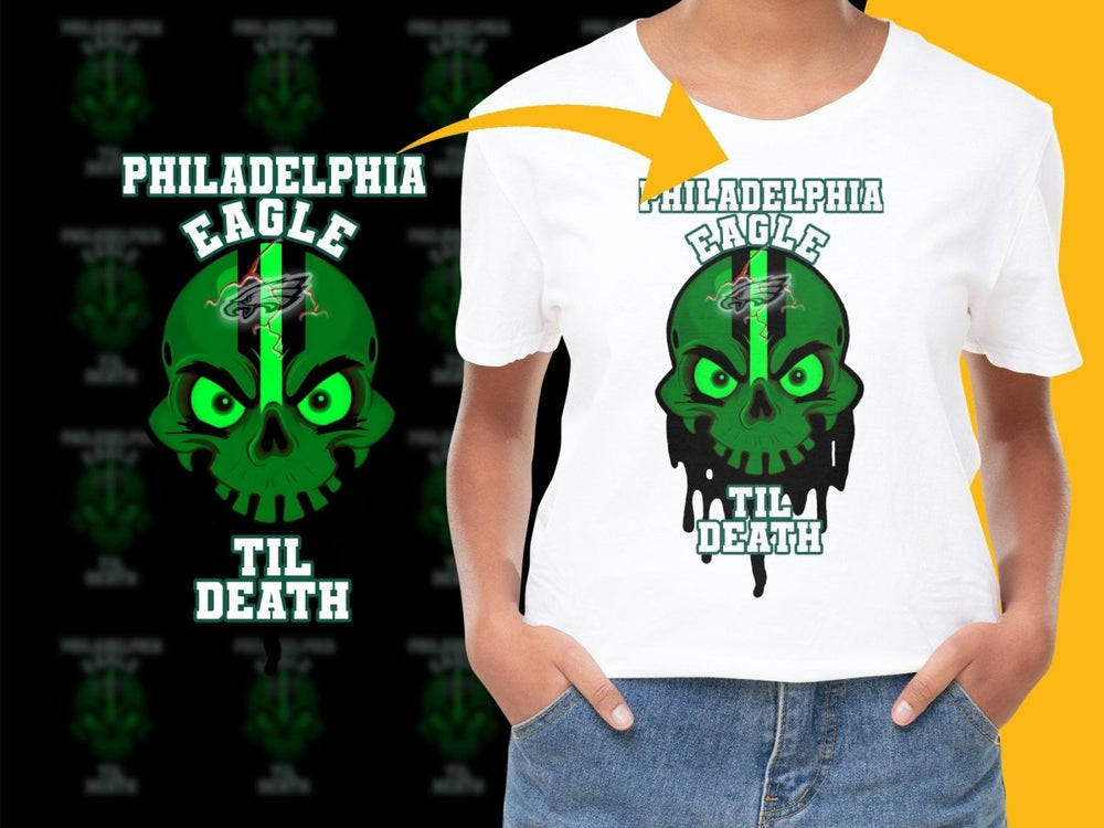 Philadelphia Eagles Til Death Graphic PNG File - Teepew