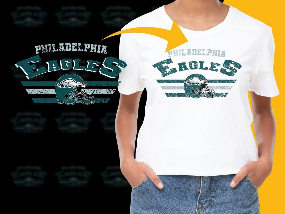 Philadelphia Eagles Vintage Style PNG File - Teepew