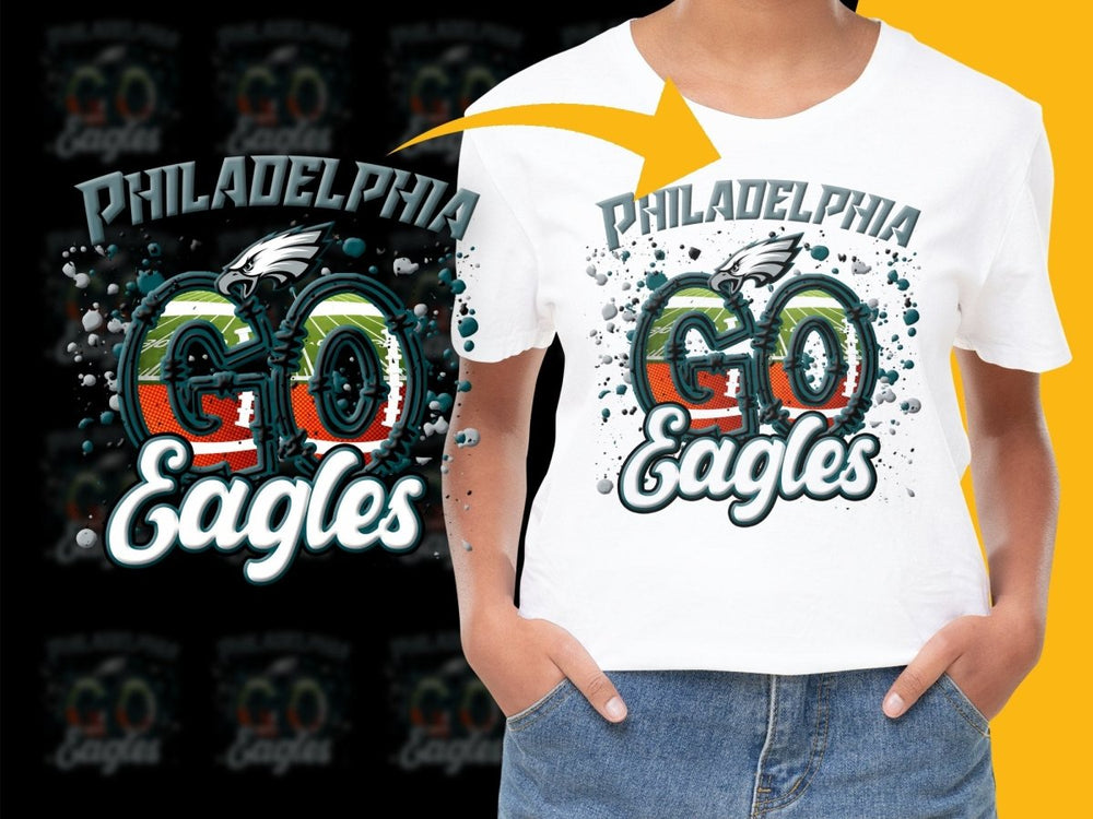Philadelphia Go Eagles PNG File - Teepew