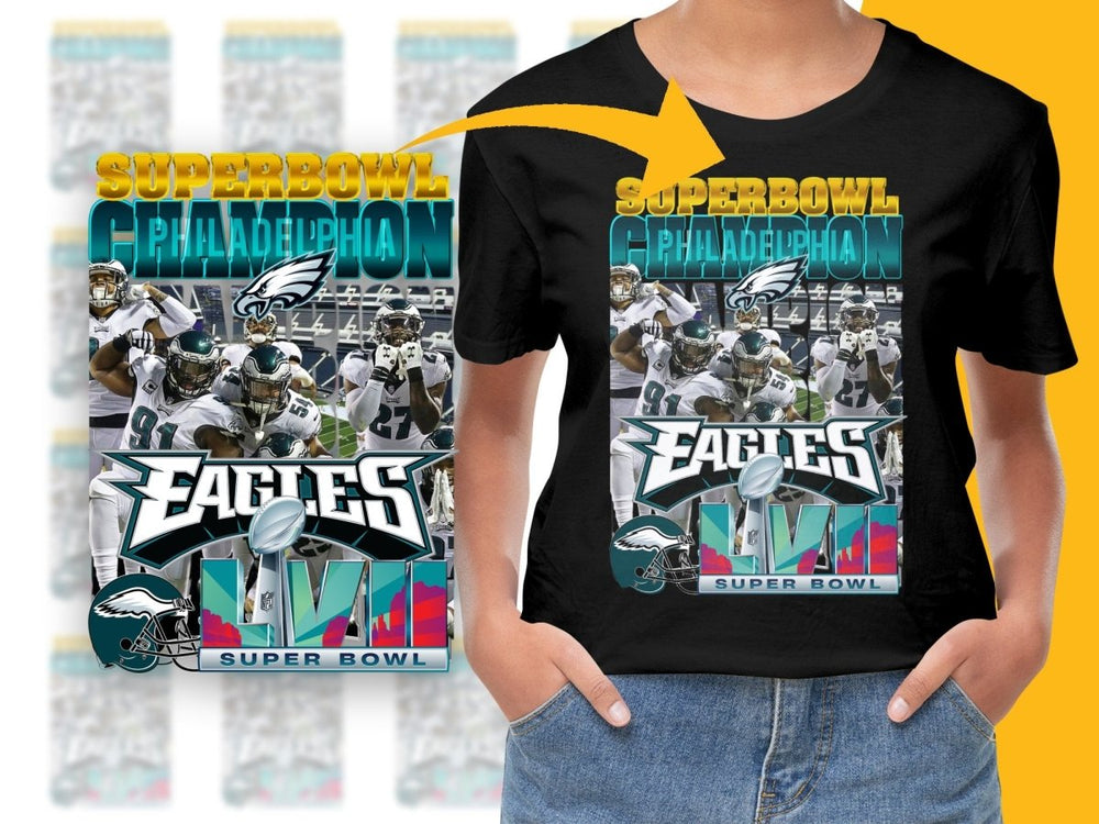 Philadelphia Super Bowl Champions LIV Eagles PNG File - Teepew