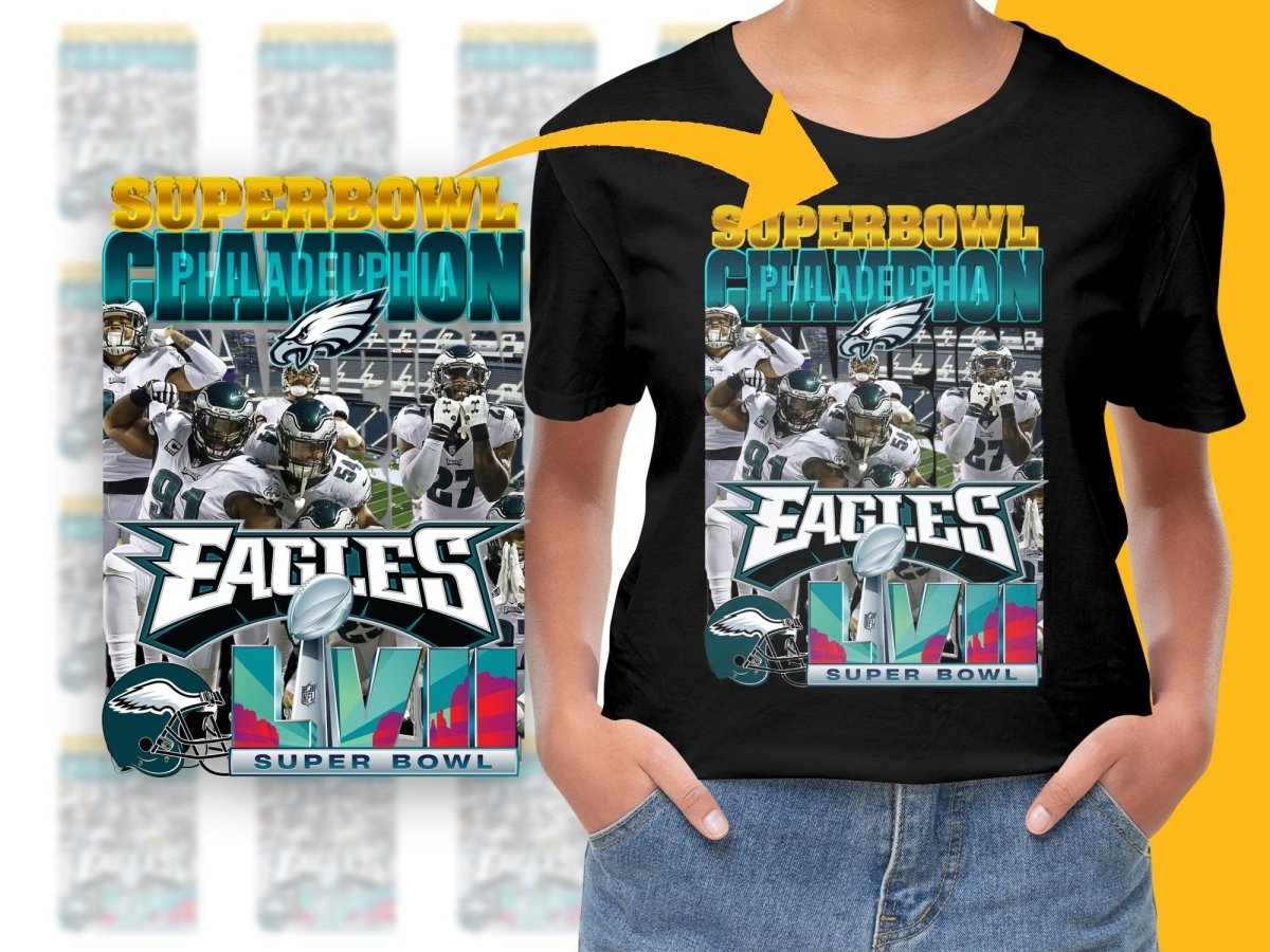 Philadelphia Super Bowl Champions LIV Eagles PNG File - Teepew