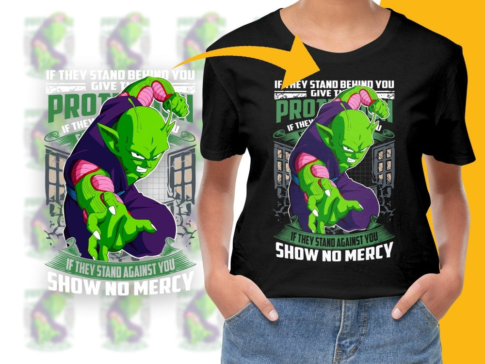 Piccolo Protection If They Stand Against You PNG File - Teepew