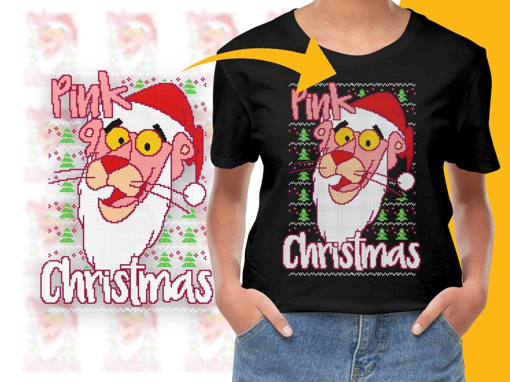 Pink Panther Christmas Special Edition PNG File - Teepew