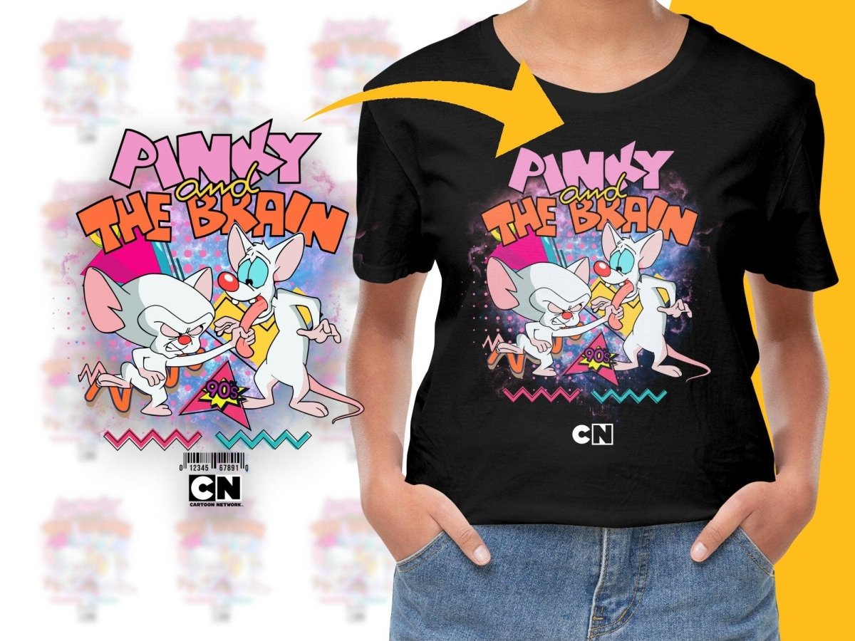 Pinky and The Brain 90s Cartoon Graphic PNG File - Teepew