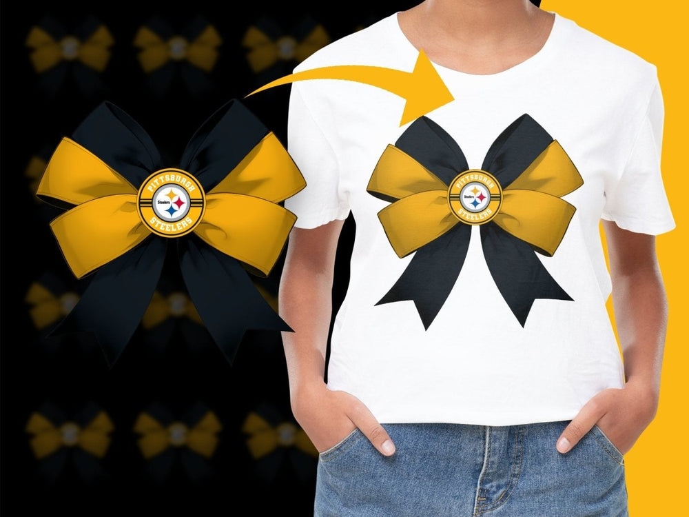 Pittsburgh Steelers Bow PNG File - Teepew