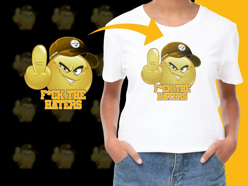 Pittsburgh Steelers F*ck the Haters Graphic PNG File - Teepew