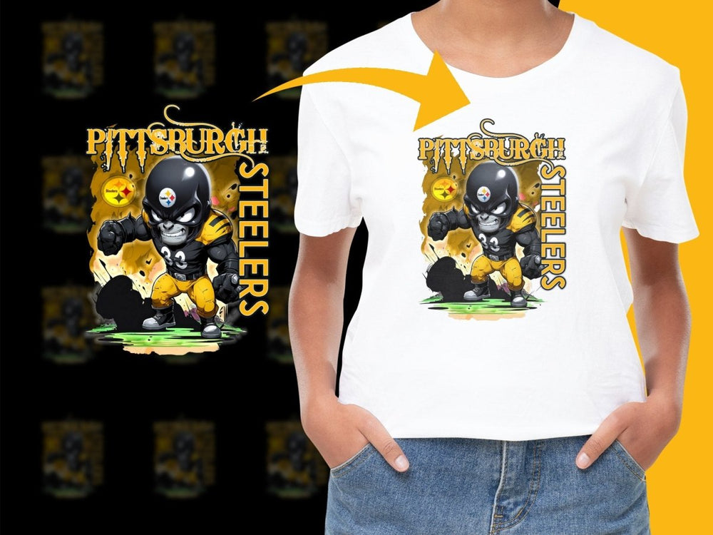 Pittsburgh Steelers Graphic Cartoon PNG File - Teepew