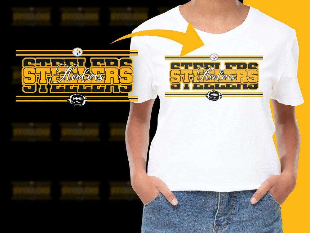 Pittsburgh Steelers Graphic Print PNG File - Teepew