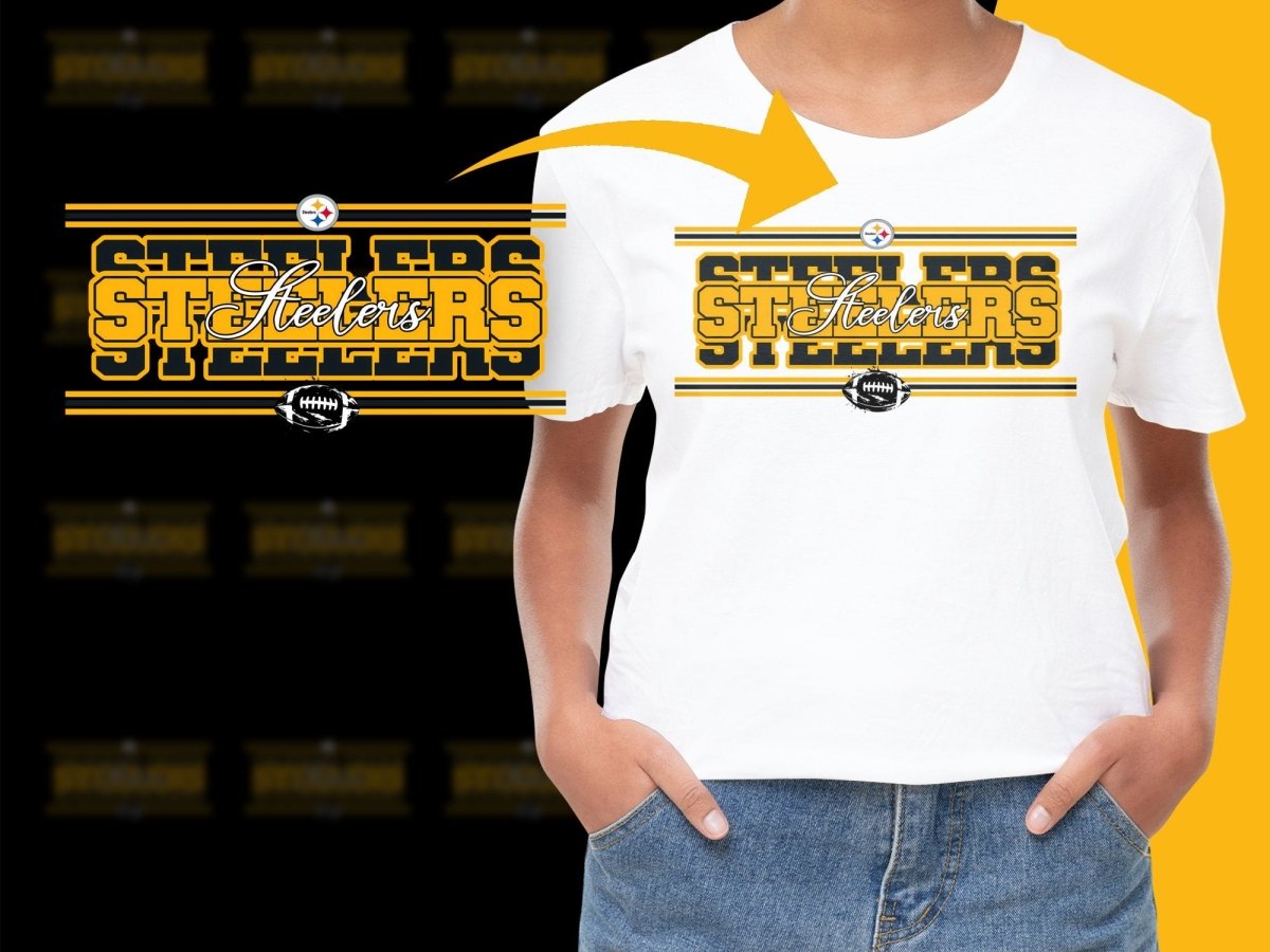 Pittsburgh Steelers Graphic Print PNG File - Teepew