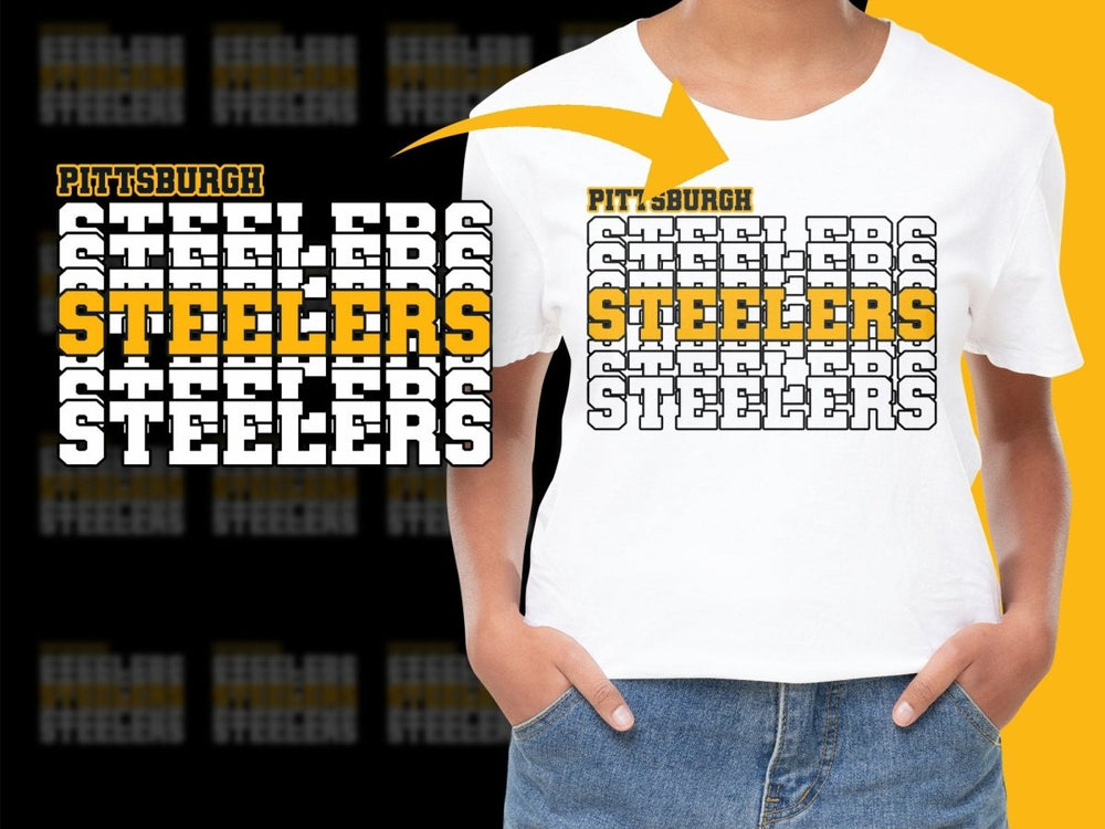 Pittsburgh Steelers Printed Graphic PNG File - Teepew