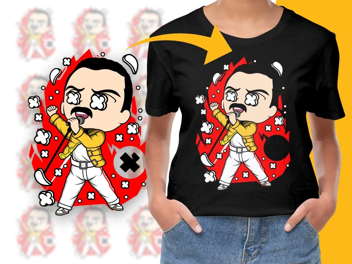 Popculture Cartoon Singer Fire PNG File - Teepew