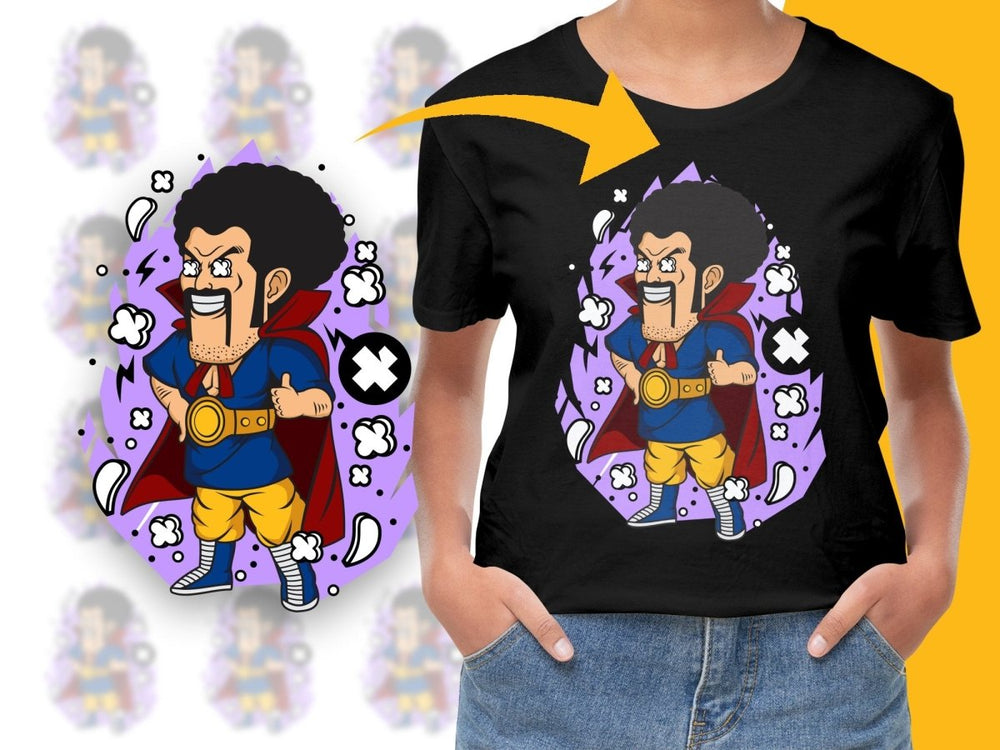 Popculture Cartoon Style Mighty Superhero PNG File - Teepew