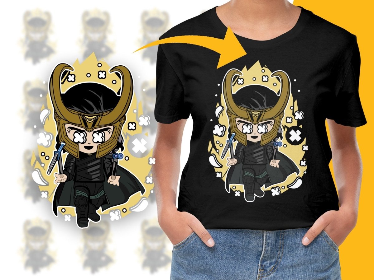 Popculture Cute Chibi Horns PNG File - Teepew