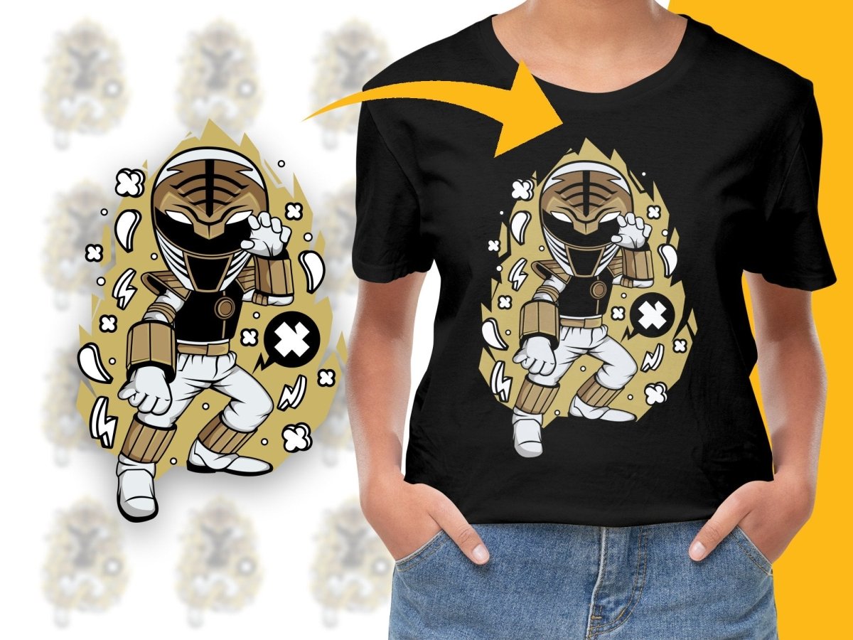 Popculture Fearless Cartoon Warrior PNG File - Teepew