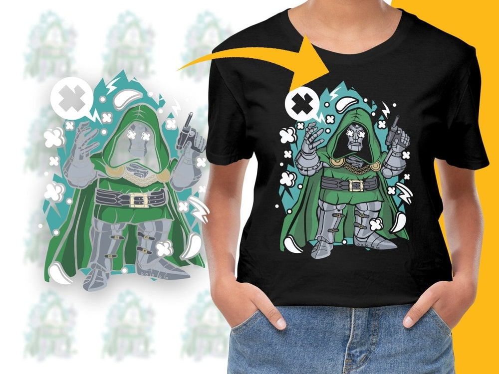 Popculture Fearsome Comic Villain PNG File - Teepew