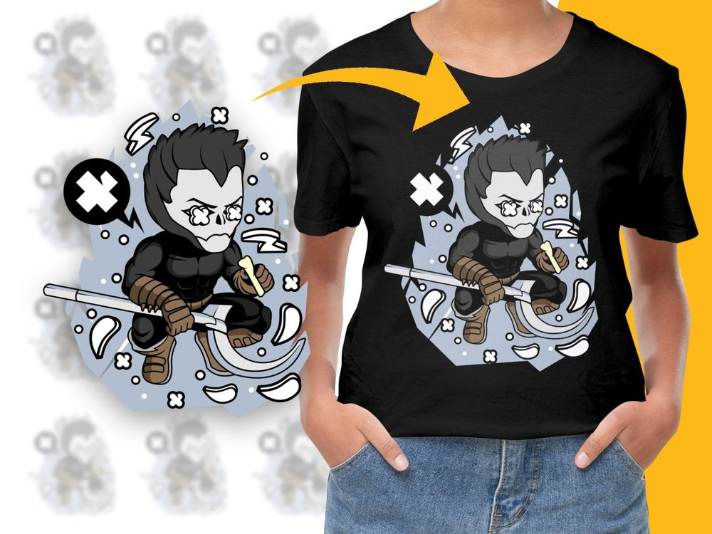 Popculture Fierce Cartoon Axe PNG File - Teepew