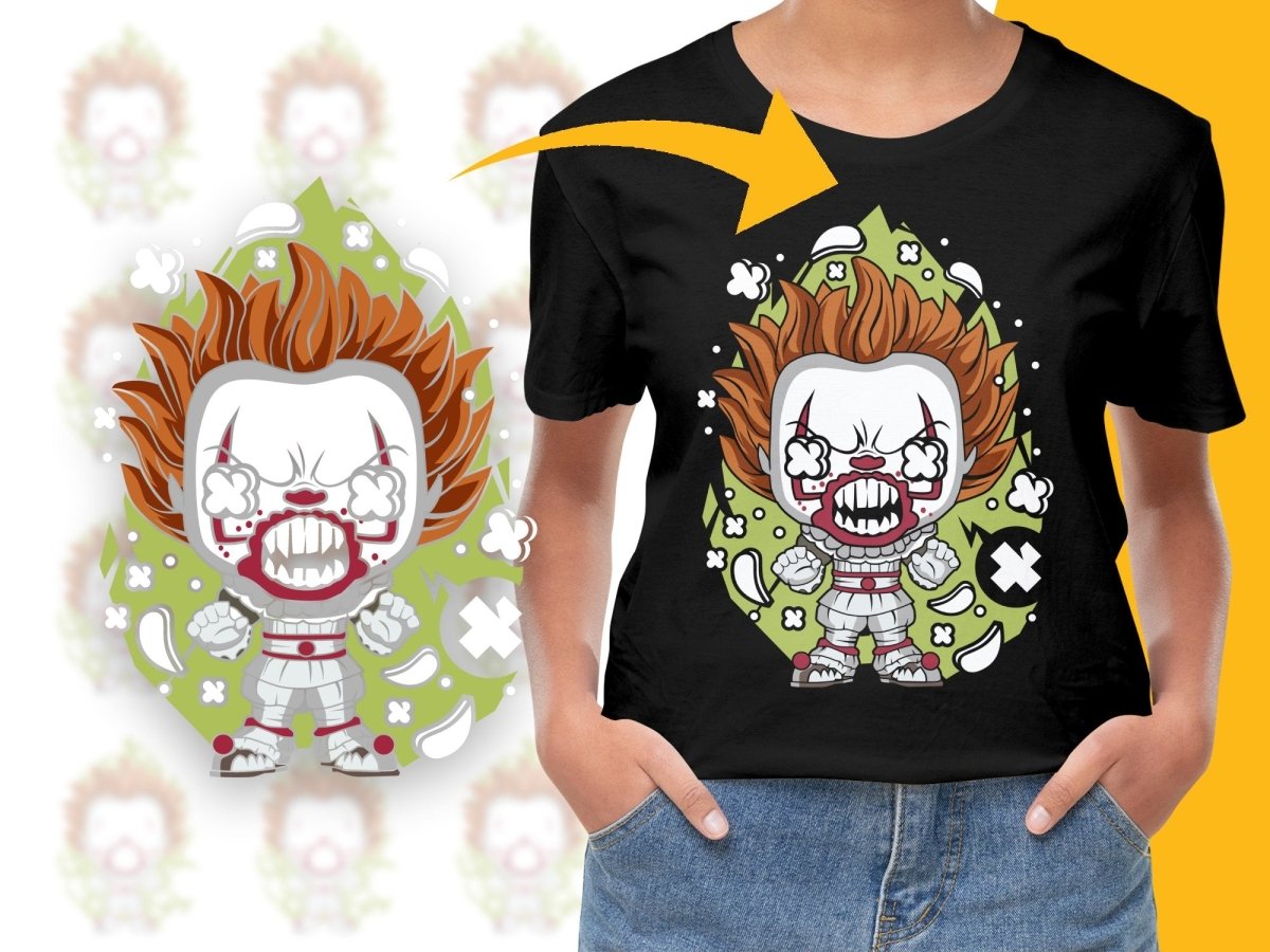 Popculture Fierce Cartoon Fiery Hair Anime PNG File - Teepew