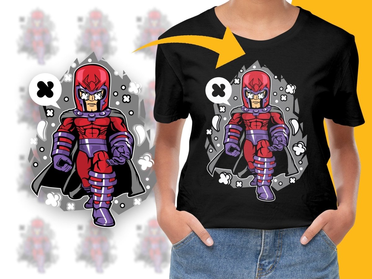 Popculture Heroic Cartoon Superhero in Vibrant PNG File - Teepew