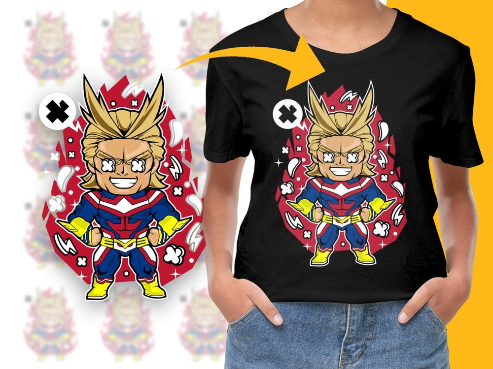 Popculture Heroic Superhero Anime Action PNG File - Teepew