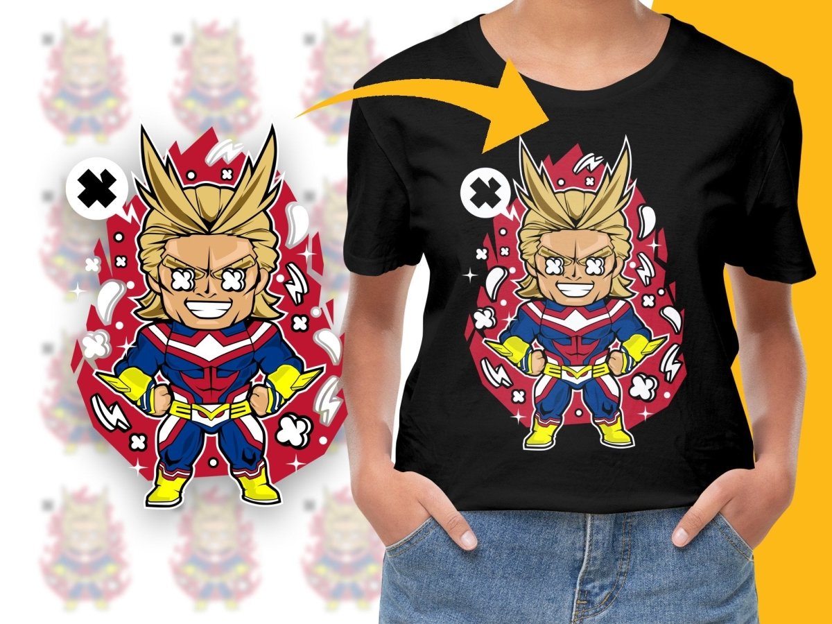 Popculture Heroic Superhero Anime Action PNG File - Teepew