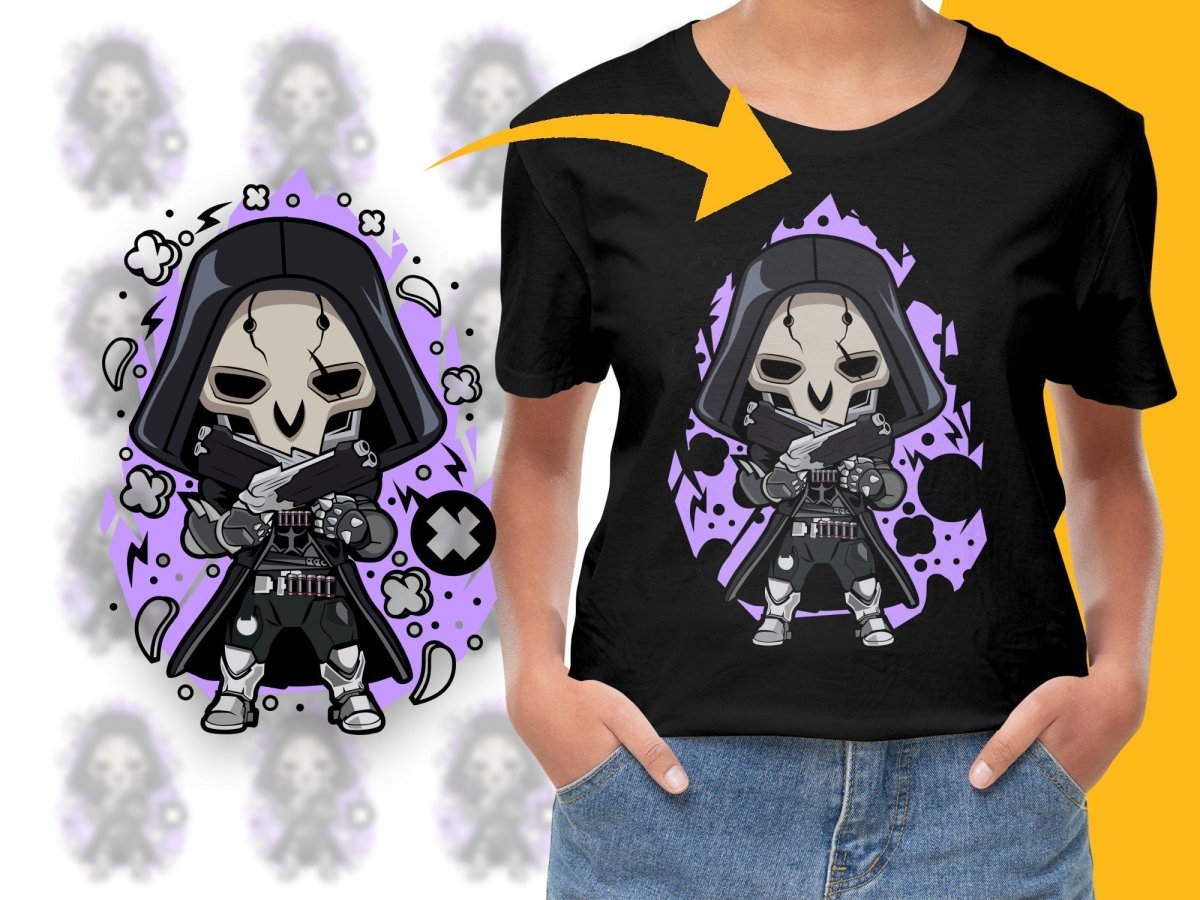 Popculture Mystical Skull Warrior Cartoon PNG File - Teepew