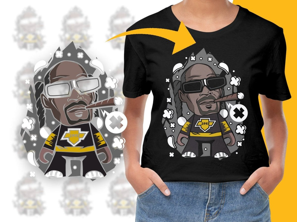 Popculture Retro 1993 Cartoon Smoking PNG File - Teepew