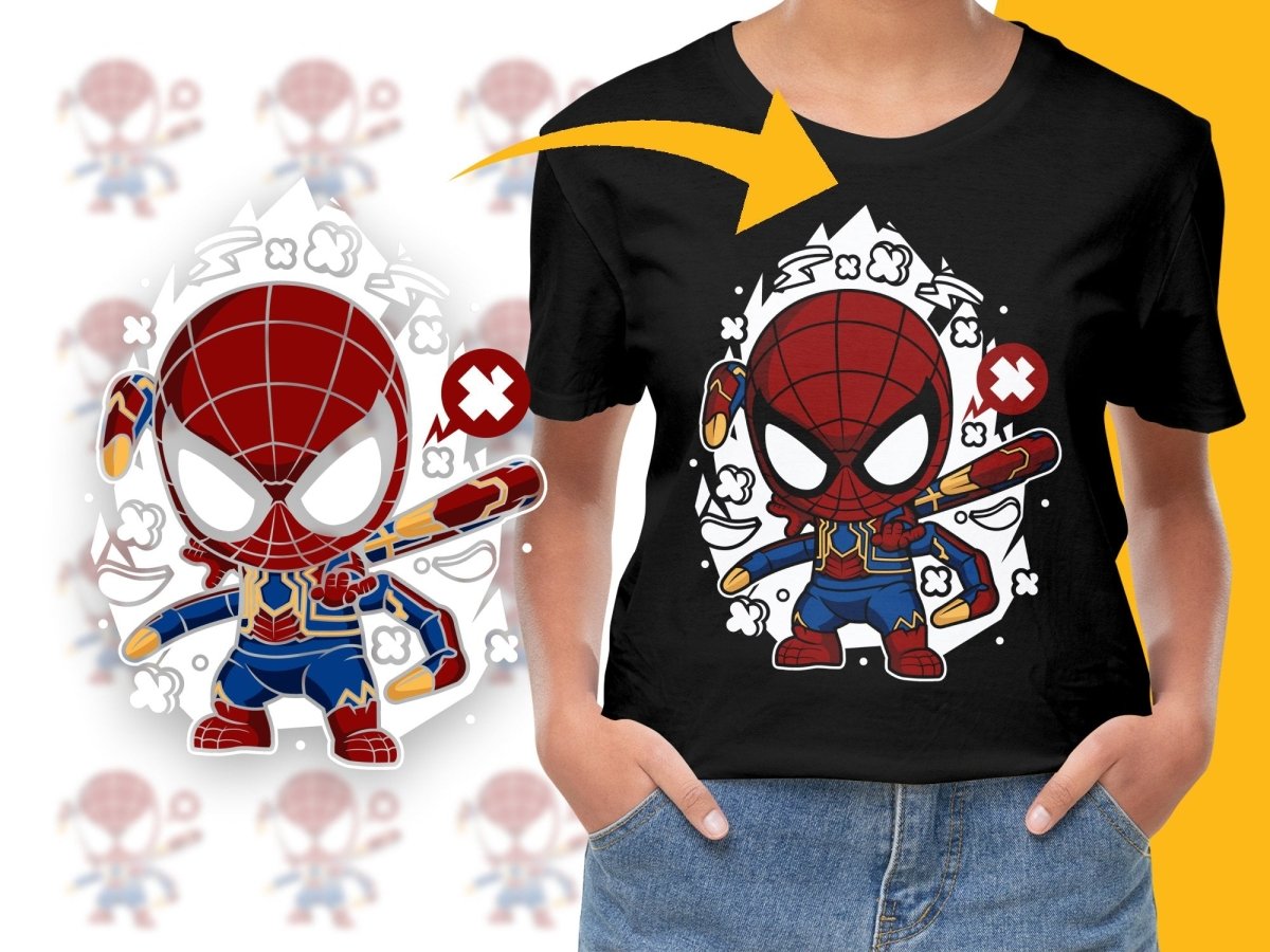 Popculture Spider Hero Weapon Iconic PNG File - Teepew