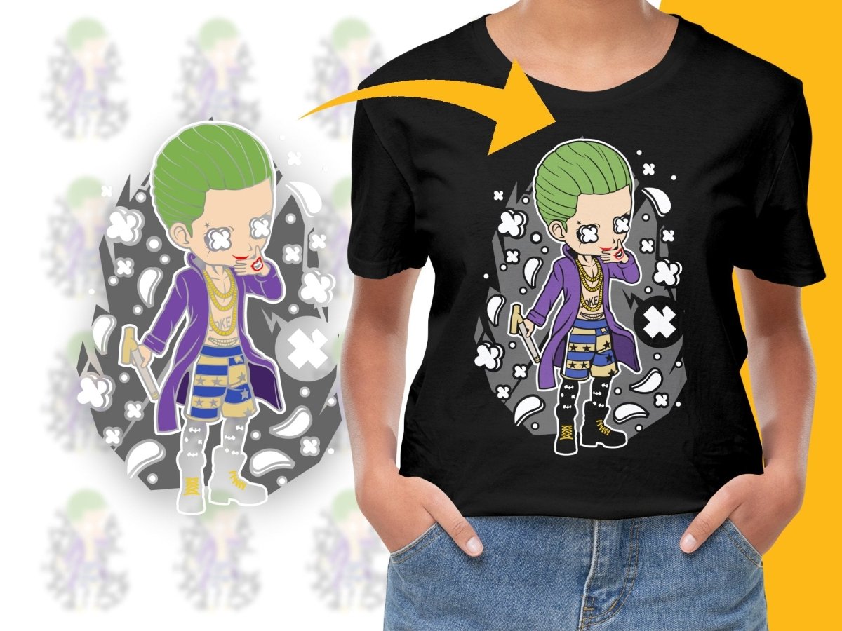 Popculture Stylish Joker Animated PNG File - Teepew