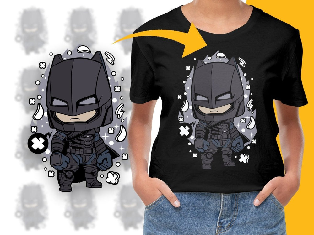Popculture Superhero Chibi Cape PNG File - Teepew