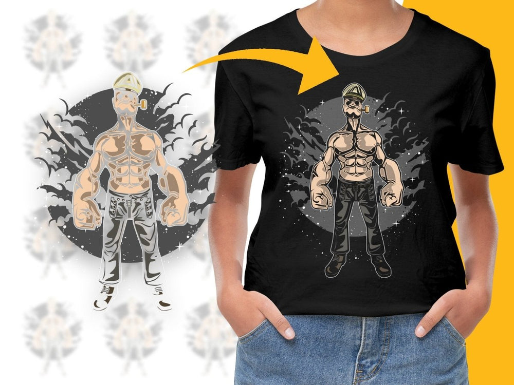 Popeye Popculture PNG File - Teepew