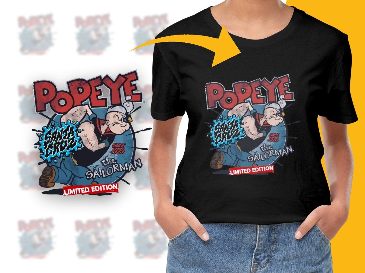 Popeye Santa The Sailorman Limited Edition PNG File - Teepew