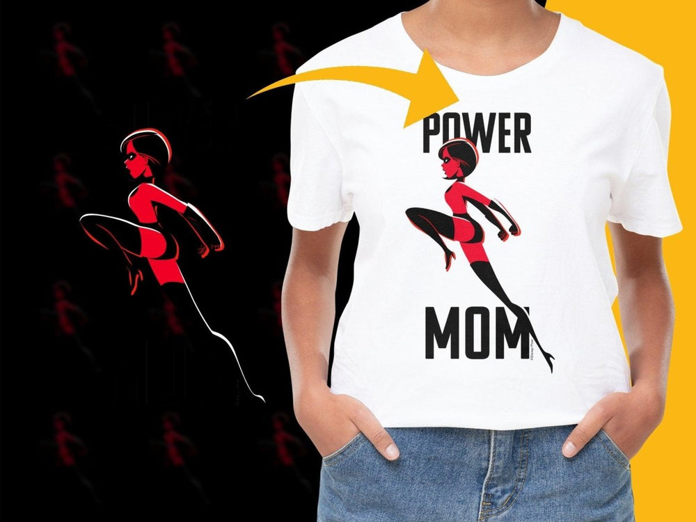 Power Mom PNG File with Incredible Hero Design - Teepew