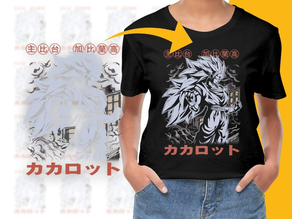 Power Up with Kakarot in Authentic Anime PNG File - Teepew