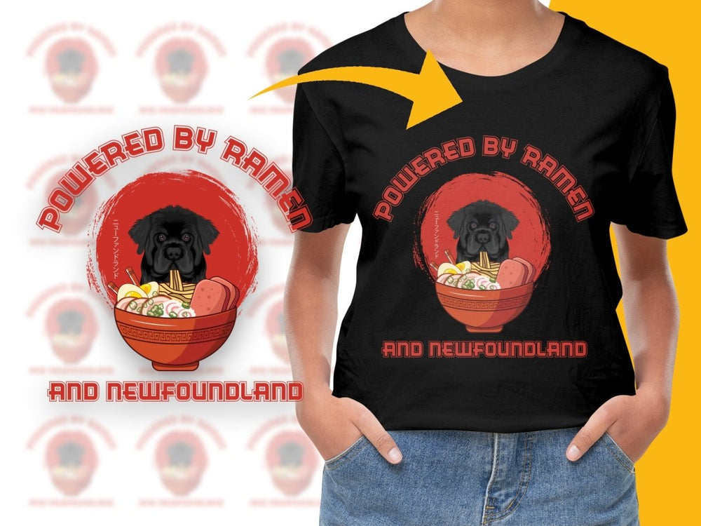 Powered By Ramen And Newfoundland PNG File - Teepew