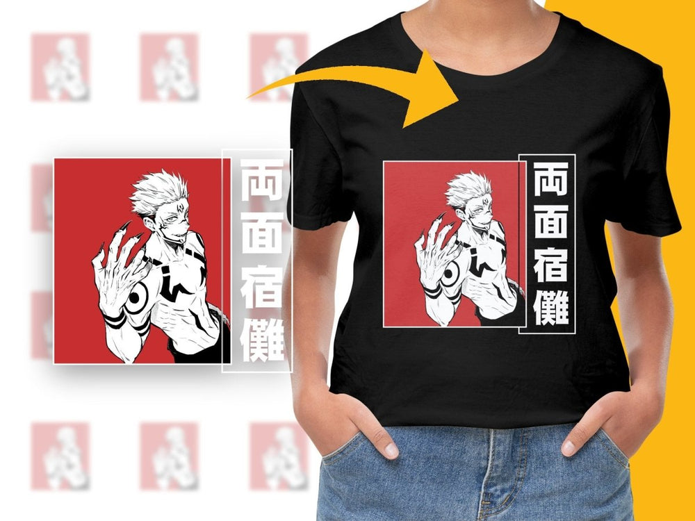 Powerful Male Anime Character PNG Digital - Teepew