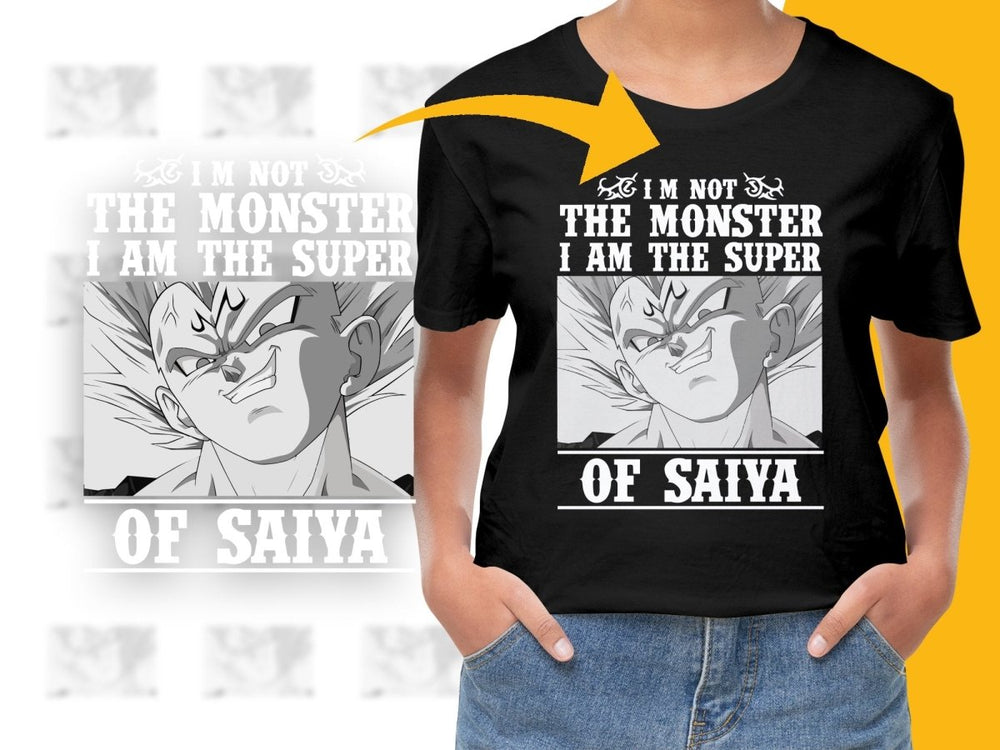 Powerful Super Saiya Character Design PNG File - Teepew